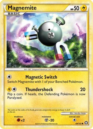 Image of Magnemite 068/102  Triumphant - Common