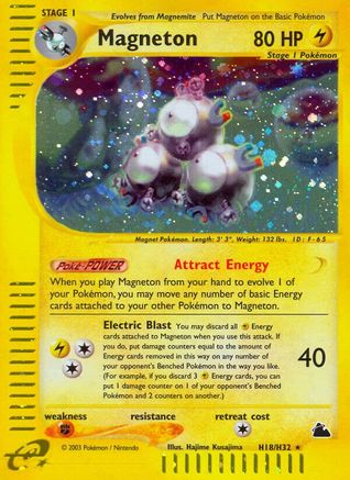 Image of Magneton (H18) H18  - Holofoil Skyridge - Holo Rare