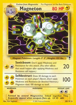 Image of Magneton 028/110  Legendary Collection - Rare