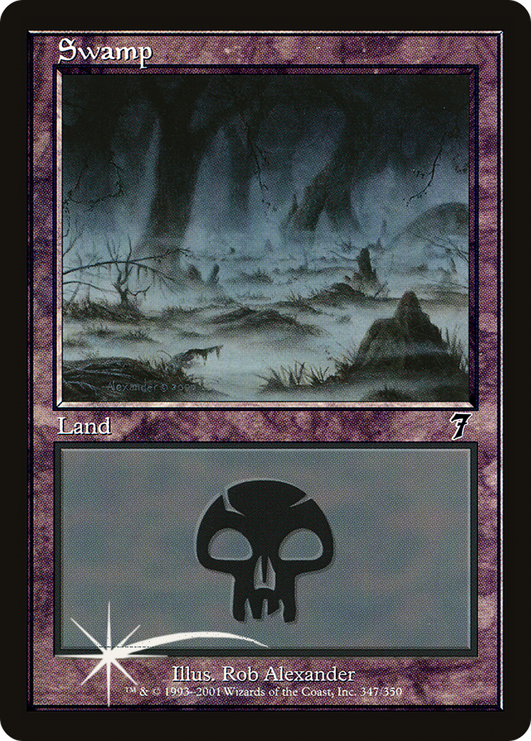 Image of Swamp (347) (7ED-347) - 7th Edition
