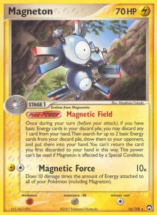 Image of Magneton 016  Power Keepers - Rare