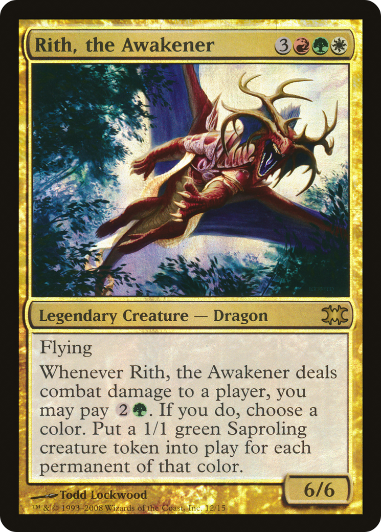 Image of Rith, the Awakener (DRB-012) - From the Vault: Dragons Foil