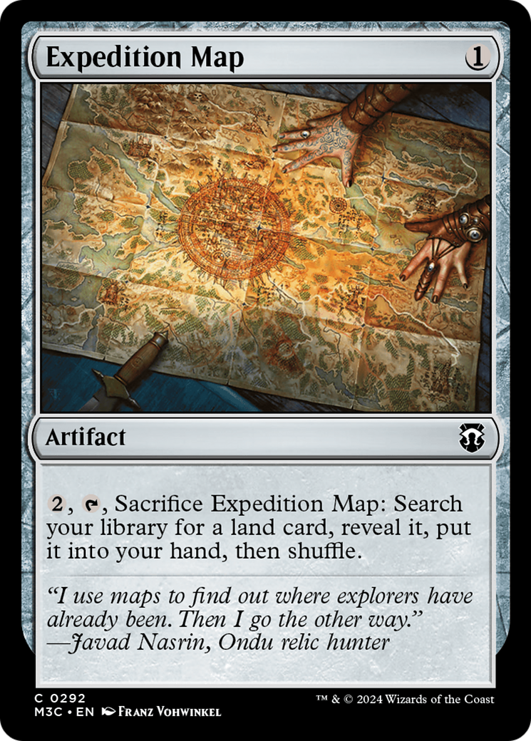 Image of Expedition Map (M3C-292) - Modern Horizons 3 Commander