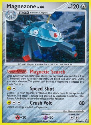 Image of Magnezone (5) 005/100  - Reverse Holofoil Stormfront - Holo Rare