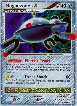 Image of Magnezone LV.X 142  - Holofoil Legends Awakened - Ultra Rare