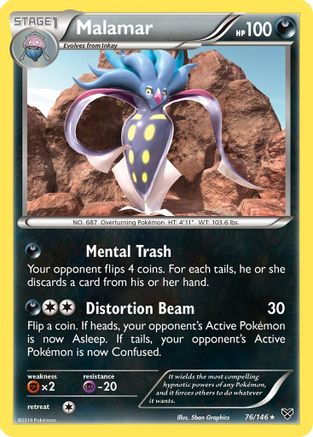 Image of Malamar (76) 076  XY Base Set - Rare