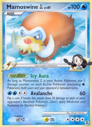 Image of Mamoswine GL 027  Rising Rivals - Rare