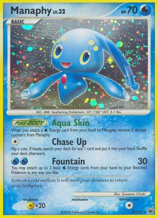 Image of Manaphy 008  - Holofoil Majestic Dawn - Holo Rare