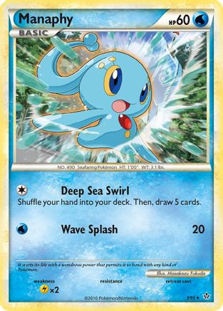 Image of Manaphy 003  - Holofoil Unleashed - Holo Rare