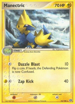 Image of Manectric 016/106  Emerald - Rare