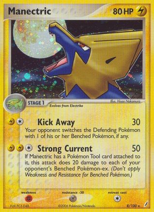 Image of Manectric 008/100  - Holofoil Crystal Guardians - Holo Rare