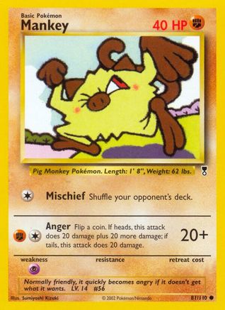 Image of Mankey 081  Legendary Collection - Common