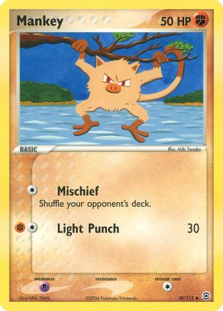 Image of Mankey 038  FireRed & LeafGreen - Uncommon