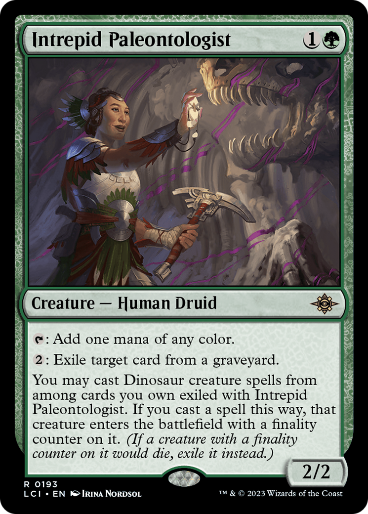 Image of Intrepid Paleontologist (LCI-193) - The Lost Caverns of Ixalan Foil