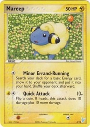 Image of Mareep 005  EX Trainer Kit 2 Plusle & Minun - Common