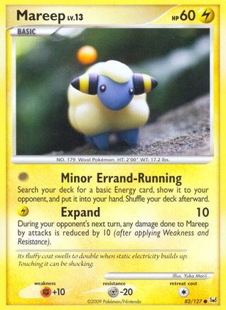 Image of Mareep 082/127  Platinum - Common