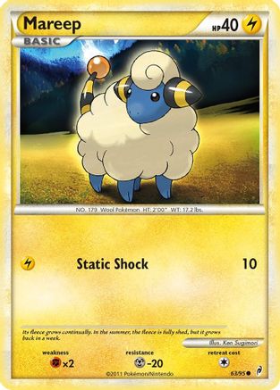 Image of Mareep 063  Call of Legends - Common