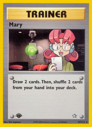 Image of Mary 087/111  - Unlimited Neo Genesis - Rare