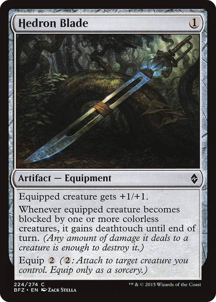 Image of Hedron Blade (BFZ-224) - Battle for Zendikar Foil