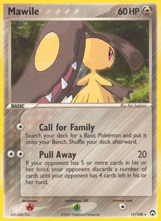 Image of Mawile 017  Power Keepers - Rare