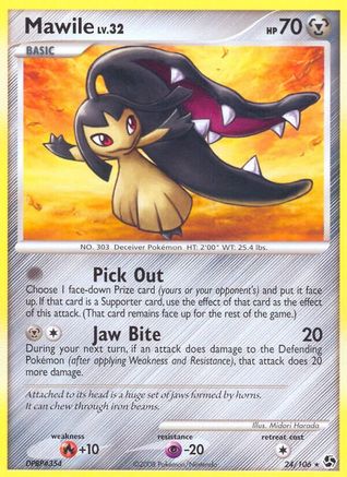 Image of Mawile 024  - Reverse Holofoil Great Encounters - Rare