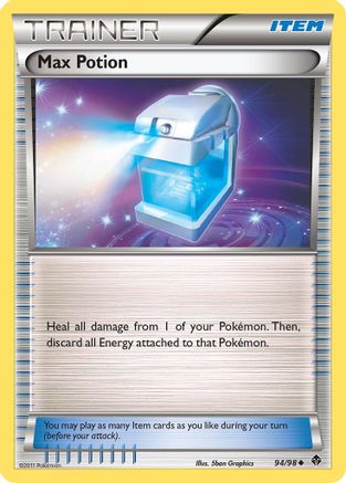 Image of Max Potion 094/98  - Reverse Holofoil Emerging Powers - Uncommon