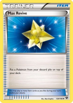 Image of Max Revive 120/146  XY Base Set - Uncommon