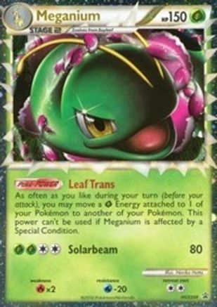Image of Meganium (Prime) HGSS08  - Holofoil HGSS Promos - Promo