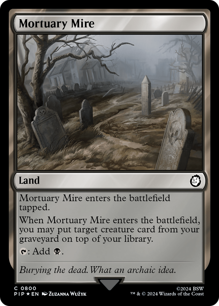 Image of Mortuary Mire (Surge Foil) (PIP-800) - Fallout Foil