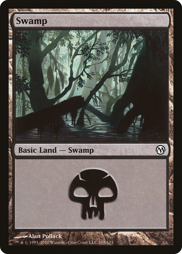 Image of Swamp (105) (DPA-105) - Duels of the Planeswalkers