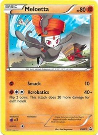 Image of Meloetta BW69  Black and White Promos - Promo