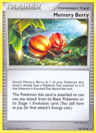 Image of Memory Berry 110  Platinum - Uncommon