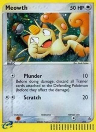 Image of Meowth 013  - Holofoil Nintendo Promos - Promo