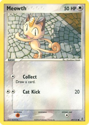Image of Meowth 069/112  FireRed & LeafGreen - Common