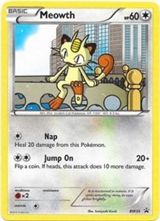 Image of Meowth BW35  Black and White Promos - Promo