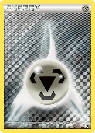Image of Metal Energy (Basic) 112  - Reverse Holofoil Black and White - Common