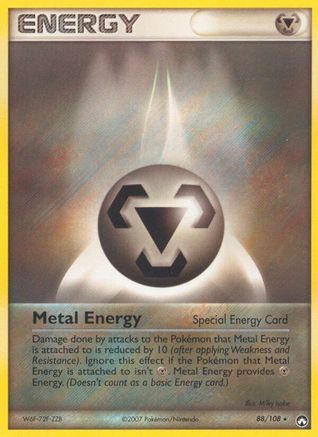 Image of Metal Energy (Special) 088  - Reverse Holofoil Power Keepers - Rare