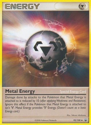 Image of Metal Energy 095/100  - Reverse Holofoil Majestic Dawn - Uncommon