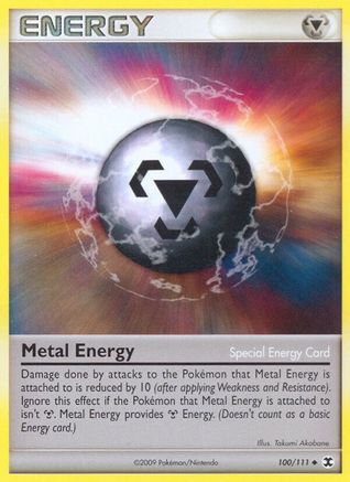 Image of Metal Energy (Special) 100  - Reverse Holofoil Rising Rivals - Uncommon