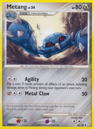Image of Metang (64) 064  - Reverse Holofoil Legends Awakened - Uncommon