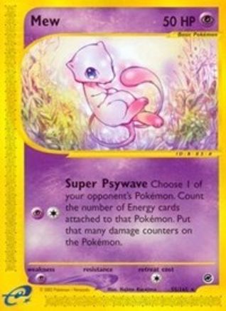 Image of Mew (55) 055  Expedition - Rare
