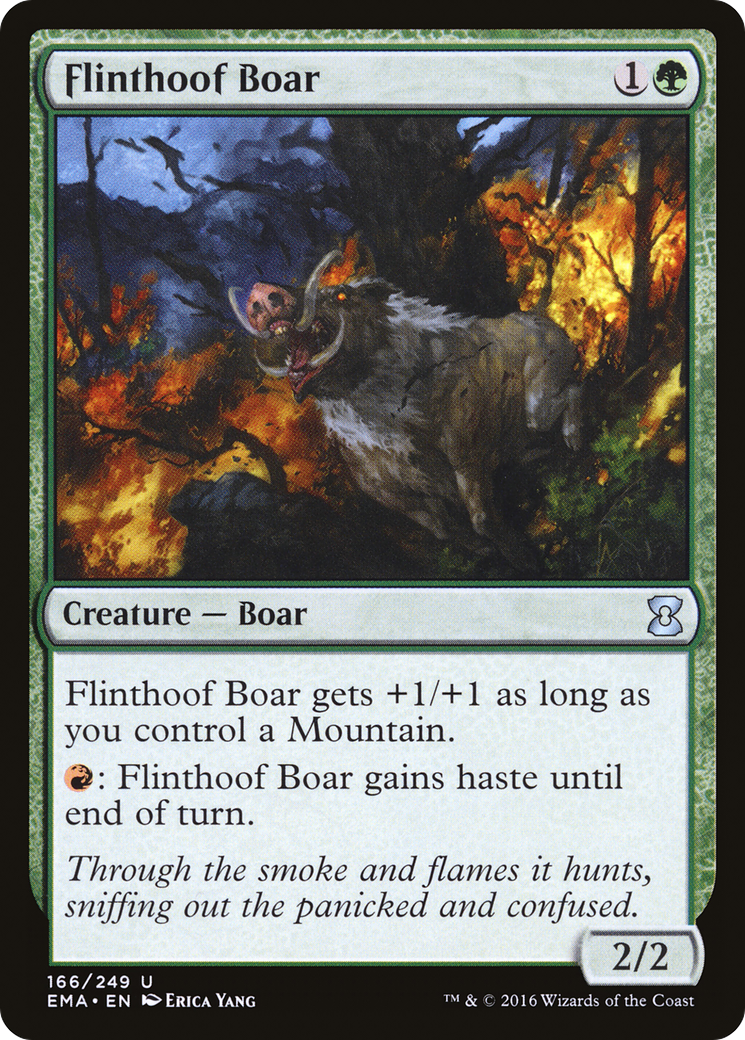Image of Flinthoof Boar (EMA-166) - Eternal Masters