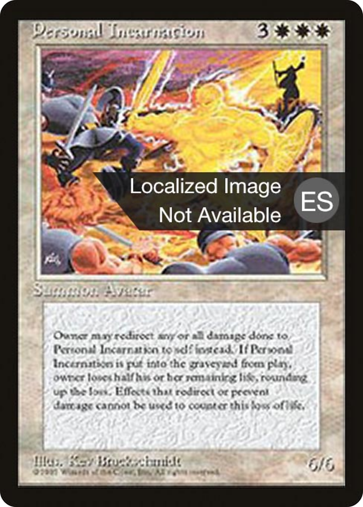 Image of Personal Incarnation (4BB-) - Fourth Edition Foreign Black Border