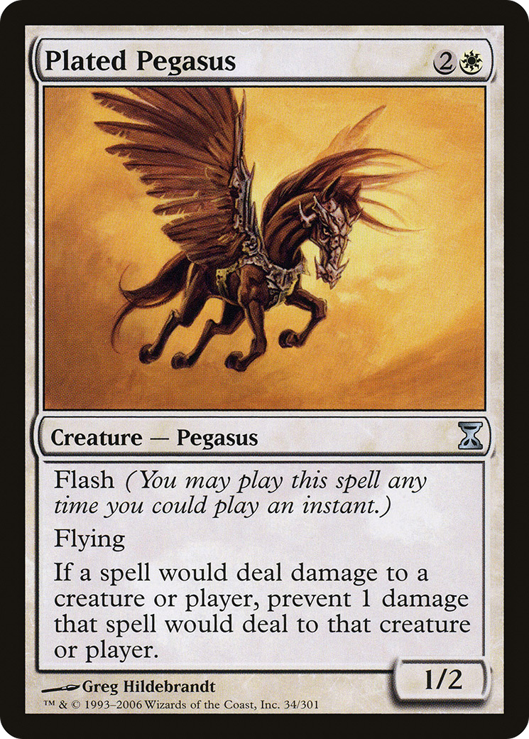 Image of Plated Pegasus (TSP-034) - Time Spiral