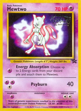 Image of Mewtwo (Movie Promo) 003/53  WoTC Promo - Promo
