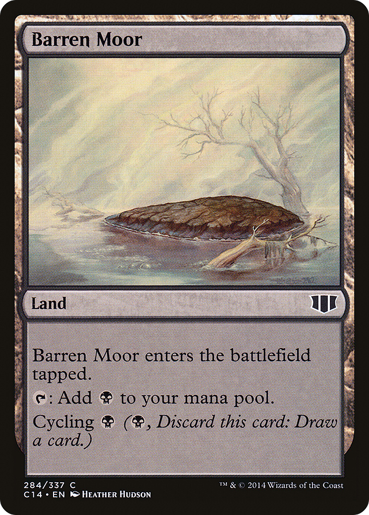 Image of Barren Moor (C14-284) - Commander 2014