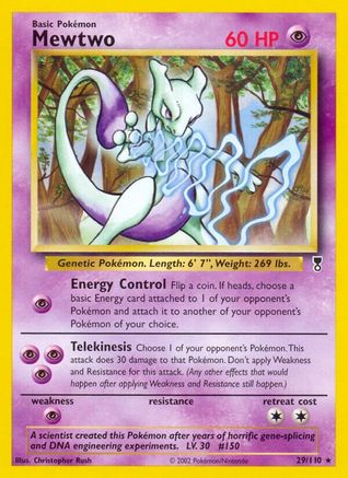 Image of Mewtwo 029  Legendary Collection - Rare