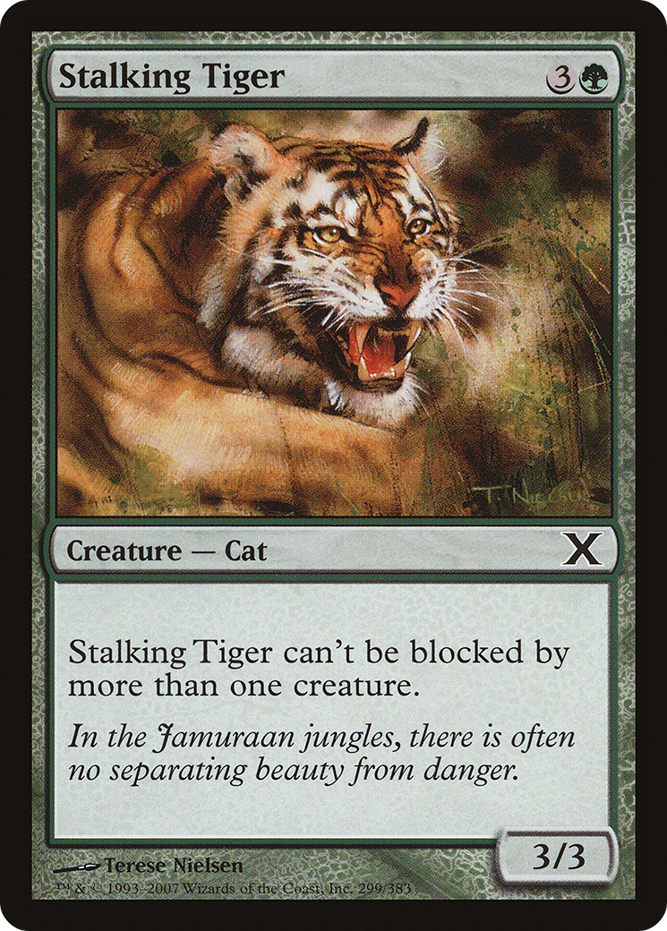 Image of Stalking Tiger (10E-299) - Tenth Edition