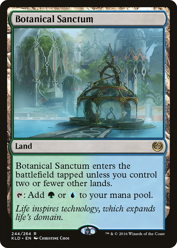 Image of Botanical Sanctum (KLD-244) - Kaladesh Foil