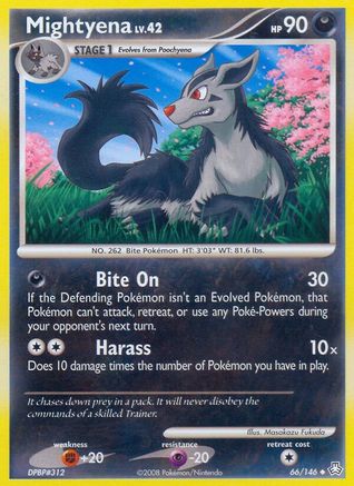 Image of Mightyena 066  Legends Awakened - Uncommon